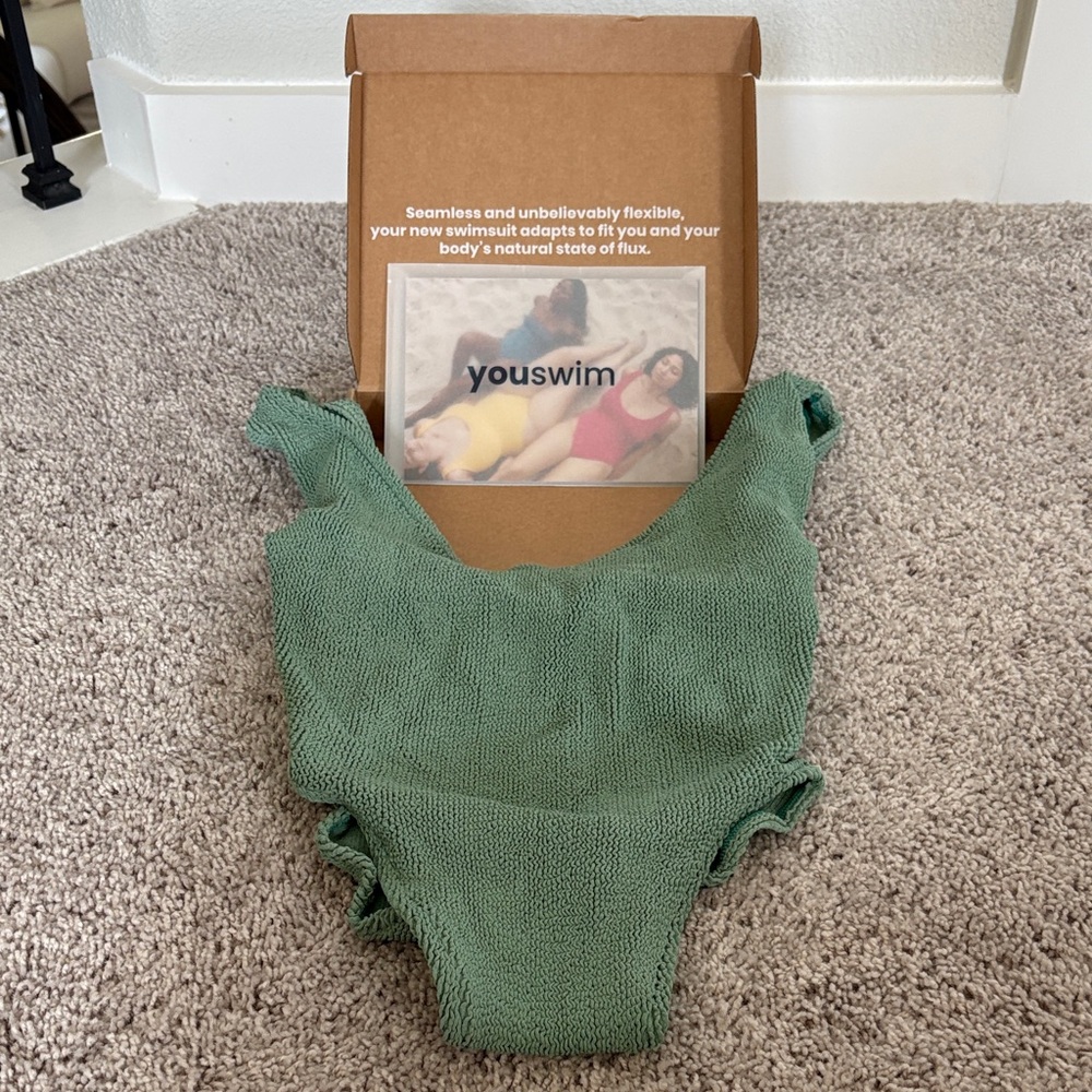 Youswim Eva One-Piece Swimsuit in Sage